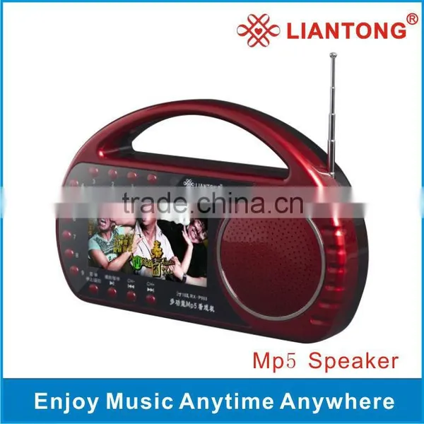 Mini Portable MP5 Speaker With USB TF Card Function