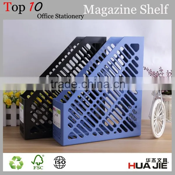 Custom Office Furniture PP Desktop Folder Magazine Rack Magazine Organizer photo-2