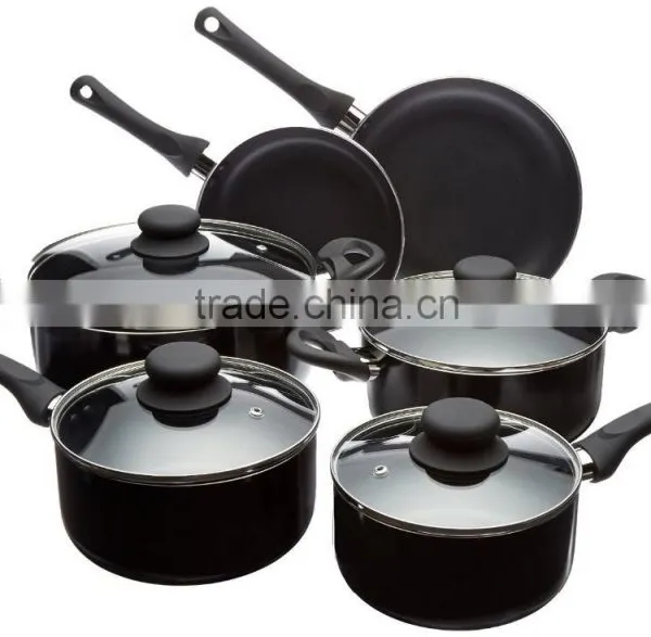 Hot Selling Forged Aluminum Non-stick & Ceramic Induction Cookware Sets photo-3