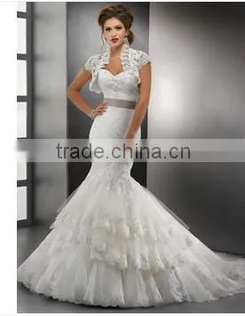 White Beautiful Wedding Dress photo-3