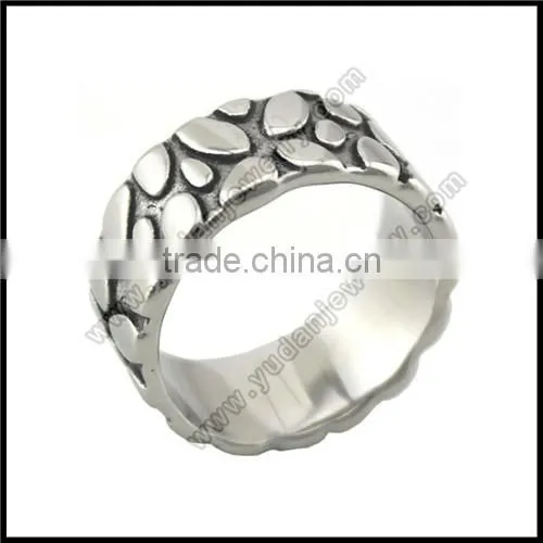 Simple Fashion Stainless Steel Band Ring photo-5