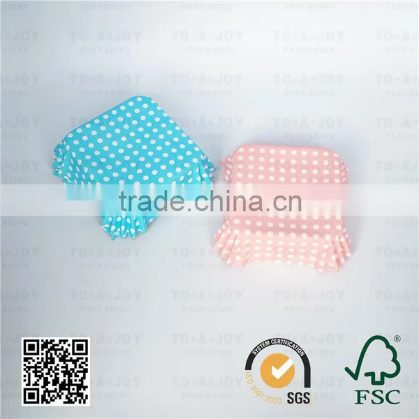 High Temperature Resistant PET Coated Baking Cups - Square Shaped photo-5