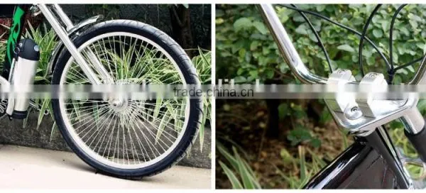 Cool DOMLIN Factory Supply Chinese Electric Chopper Bike Fat Bike photo-2
