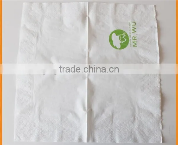 Cocktail Wood Pul Virgin Beverage Napkin 1/4 Fold Printed Napkin photo-3