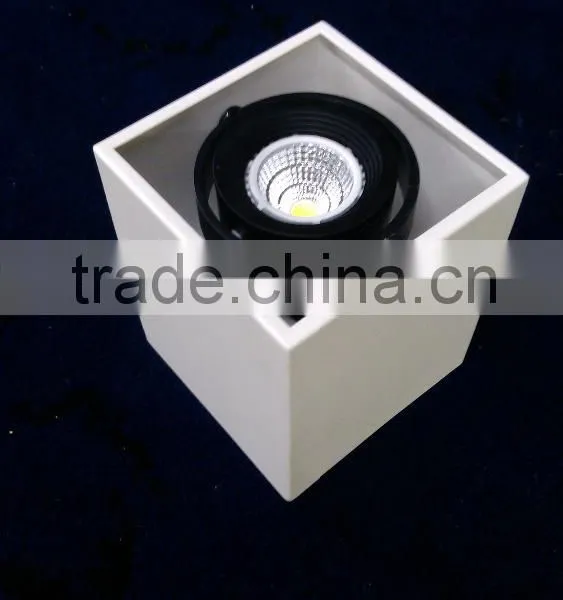MR16/GU10 Surface Mounted Wihte or Black LED Grille Light Housing photo-2