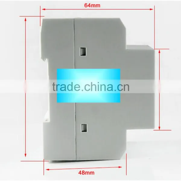 Din Rail LED AC 80-300V 99.9A Voltmeter Ammeter Display Active Power and Power Factor Time Energy Meter Voltage Current photo-4