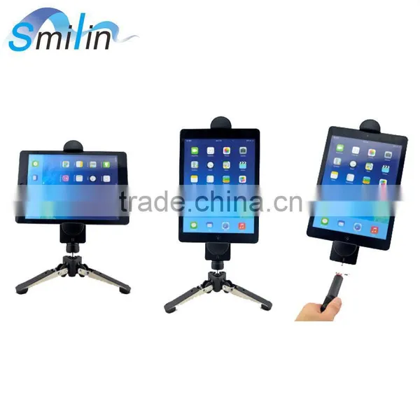 Professional Stand Holder for IPad Pro Clip Mount Tripod Adapter for All IPad IPhone Samsung MEIZU HTC LG HUAWEI MIUI Projector photo-6
