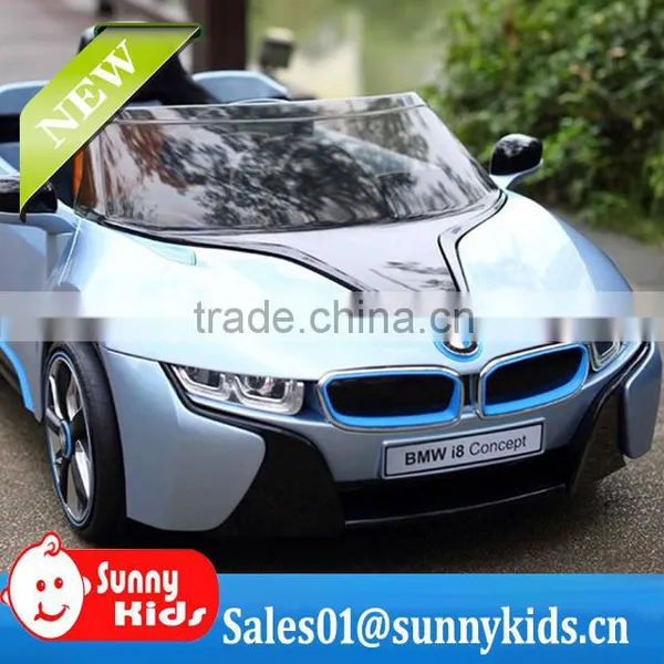New Style 12V Licensed Ride on Car Toys Remote Control Baby Battery Car i8 JE168 photo-2