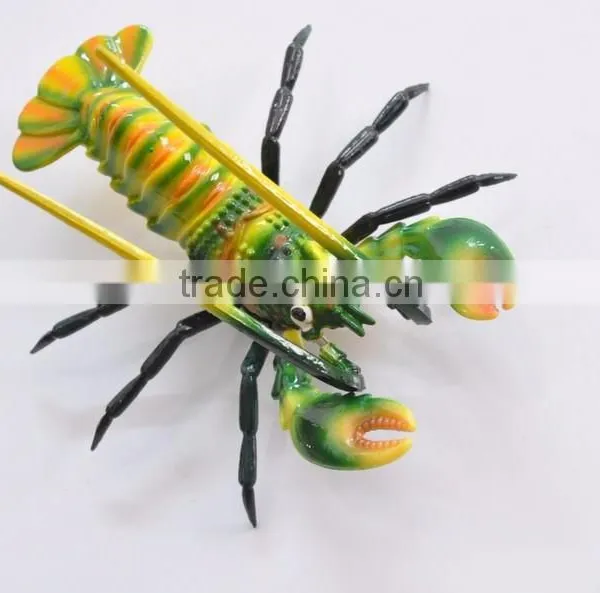 5 Inch Plastic Lobster Animal Refrigerator Magnet, Magnetic Sticker photo-2