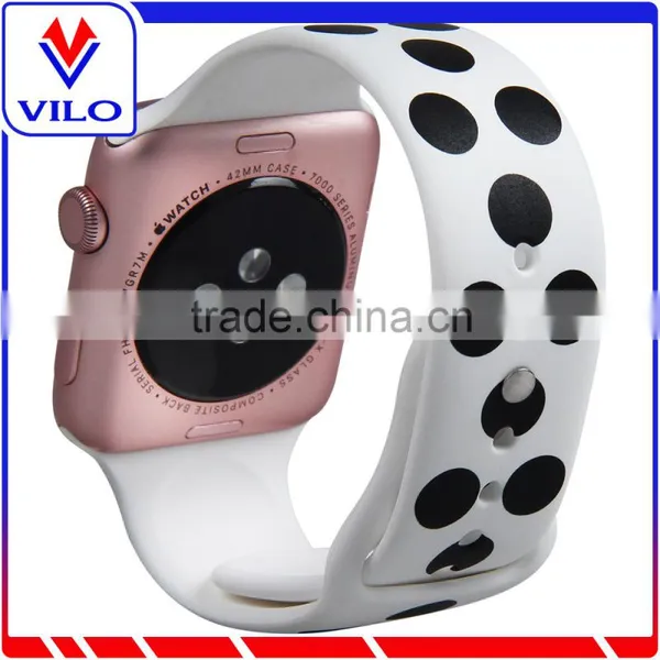 2016 Newest Silicone Band for Apple Watch Sport,for Apple Watch Band Silicone photo-3