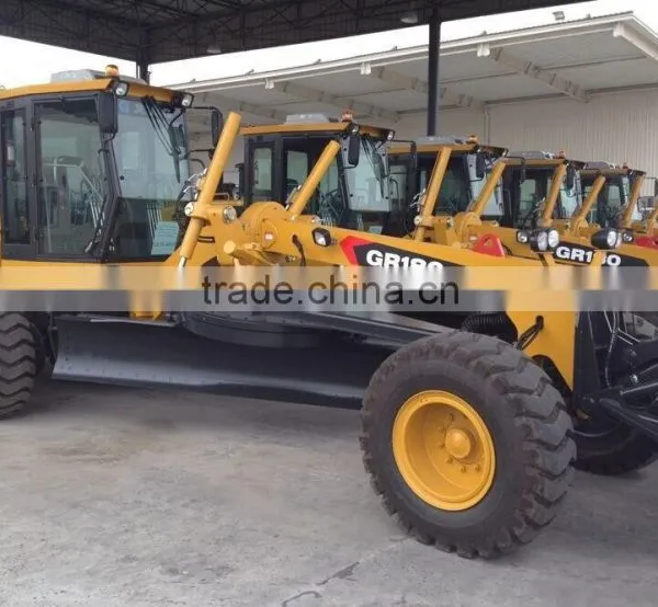 180HP XCMG Motor Grader With DCEC Engin 6CTAA8.3 and Ront Bolldozing Plate,rear Scarification Device photo-2