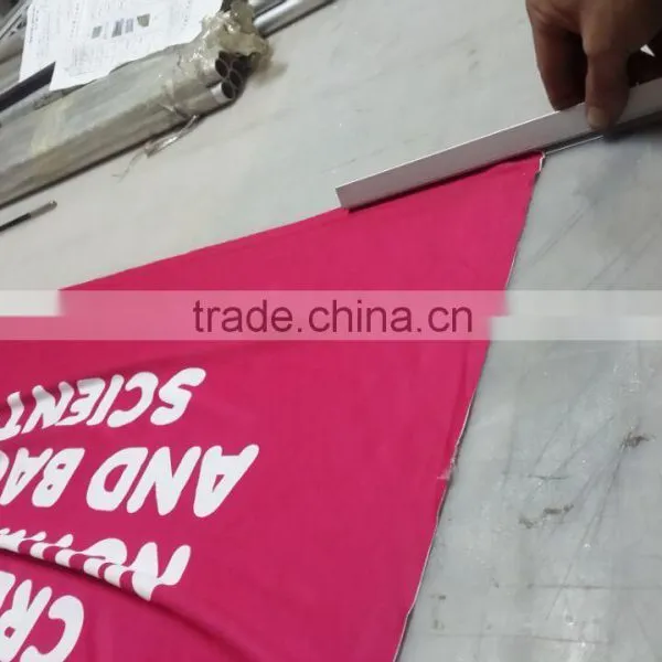 EZ 2016 Fashion New Style Fabric Graphic Economic and Easy Assemable PVC Promotion Table photo-3