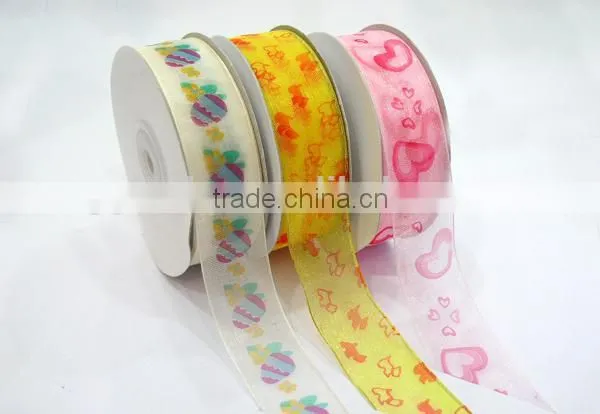 Silk Ink Print Grosgrain Ribbon, Silver Foil Satin Ribbon,Custom ,Logo Printed photo-2