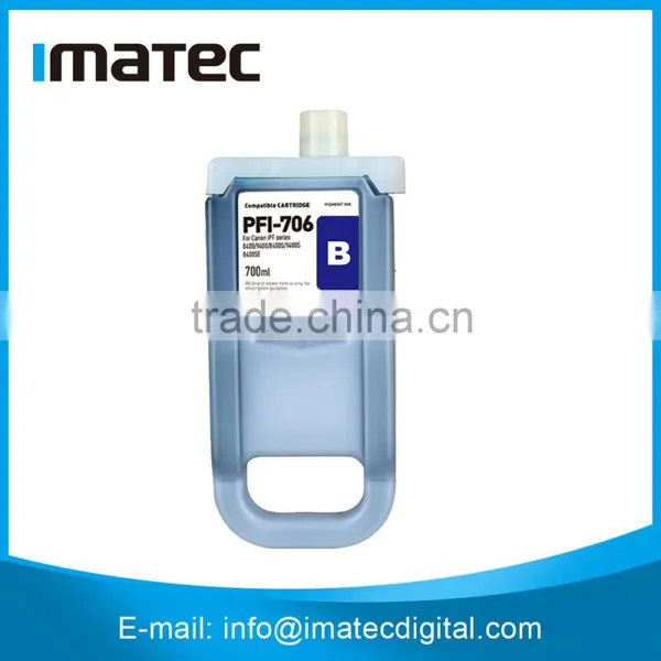Premium ImagePROGRAF IPF8400 Cartridges PFI-706 Ink Pigment 700ML Plug and Play photo-5