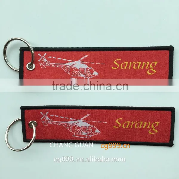 The Washable Woven Label Key Ring photo-2