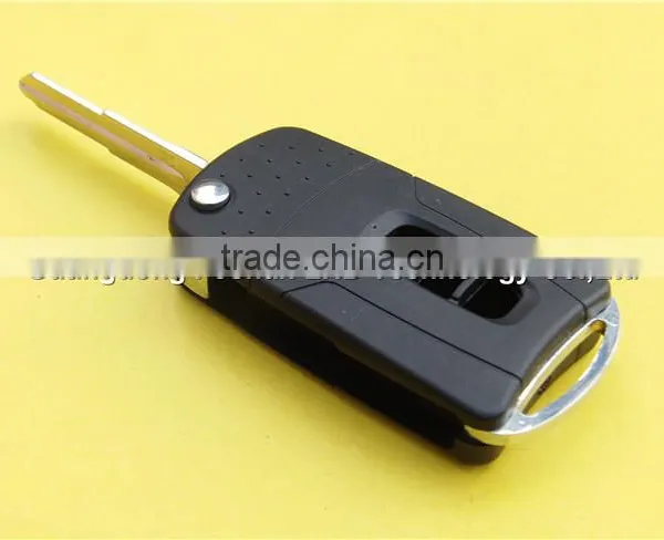 New Uncut Folding Flip Remote Key Shell Case Fob 3 Button for Chevrolet Captiva photo-5
