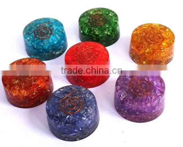 Rainbow Chakra Orgonite Tower Buster Set photo-6