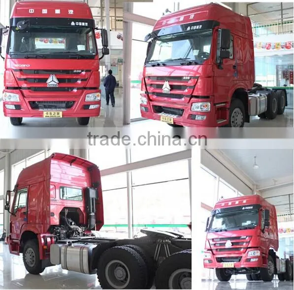 High Quality Low Price 2016 New 40ton 50ton 60ton Sinotruk 336hp 371hp Howo 6x4 Tractor Truck for Sale photo-2