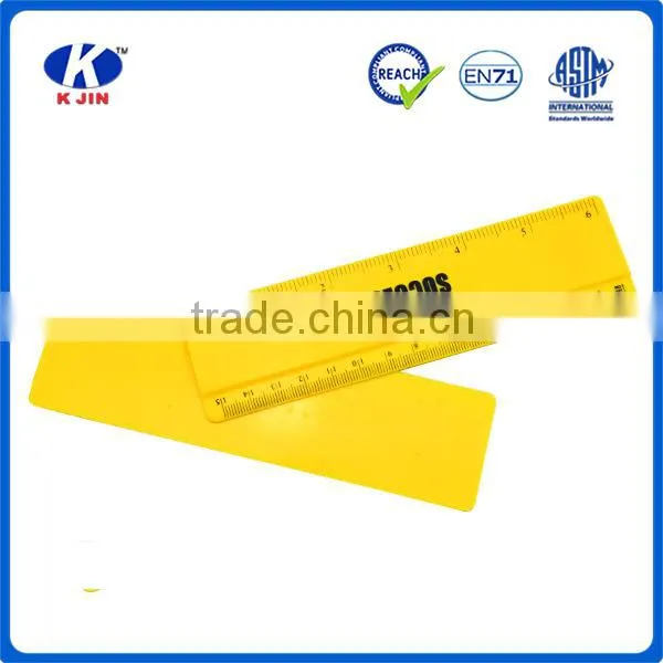 Fashion Design 15cm Plastic Wooden Ruler With Custom Logo photo-4