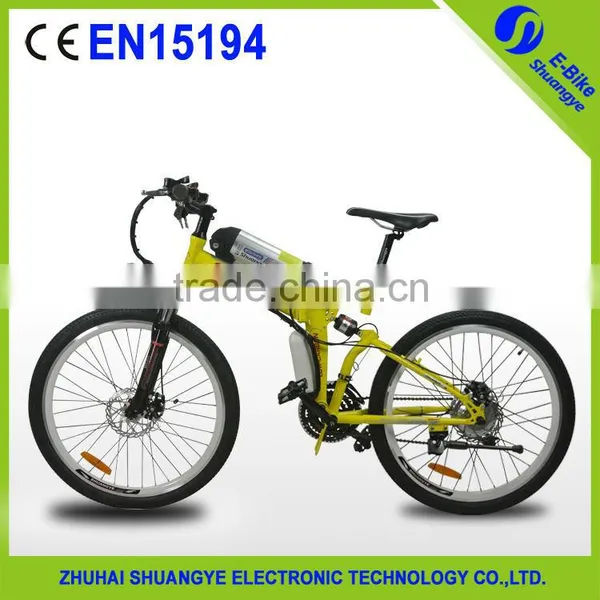 China Popular Full Suspension Electric Mountain Bike photo-3