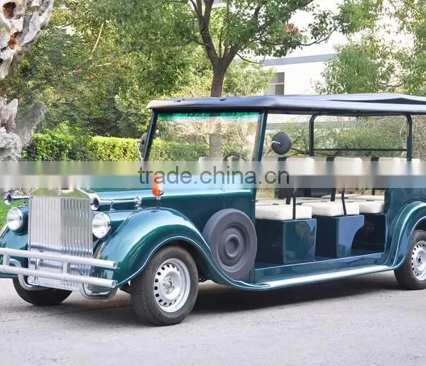 Electric Classic Car 12 Seats Electrical Classical Cart