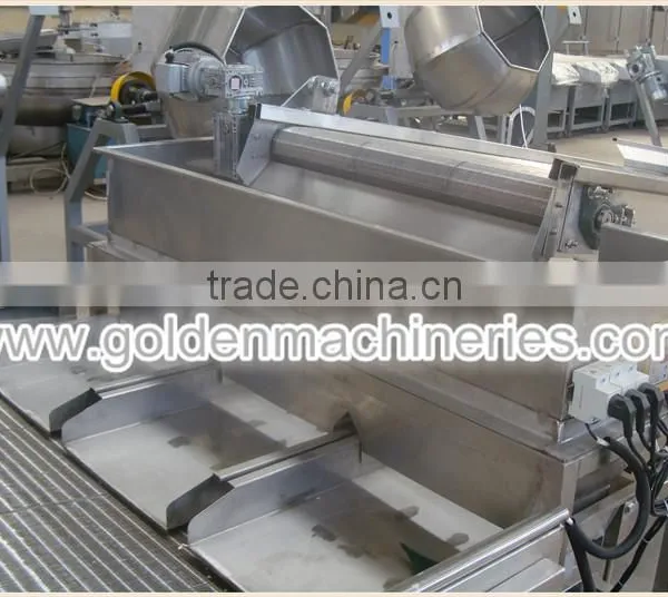 Food Frying Machine Snack Frying Equipment Coated Nut Oil Fryer photo-3