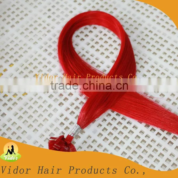 2013 Beauty Remy Human Hair Wholesale 20inch 1g/strand OEM,ODM Flat Keratin Tip Hair Extensions photo-4