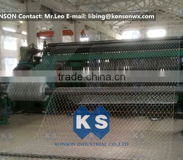 Double Tiwst Hexagonal Wire Mesh Machine photo-3