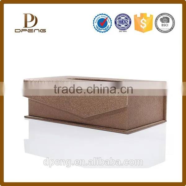 Express Custom Excellent Quality Top Leather Tissue Dispenser photo-5