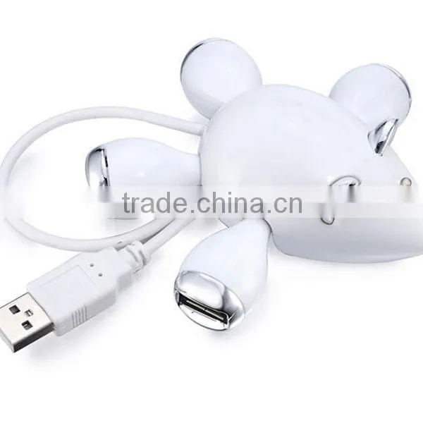 Funny Little Mouse-designed Usb 1.1 Hub Compatible With 2.0 photo-2