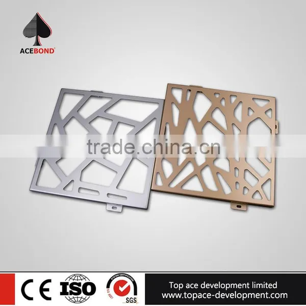 Machinable 300*1200mm Cnc Carved Perforated Aluminum Used for Bathroom photo-3