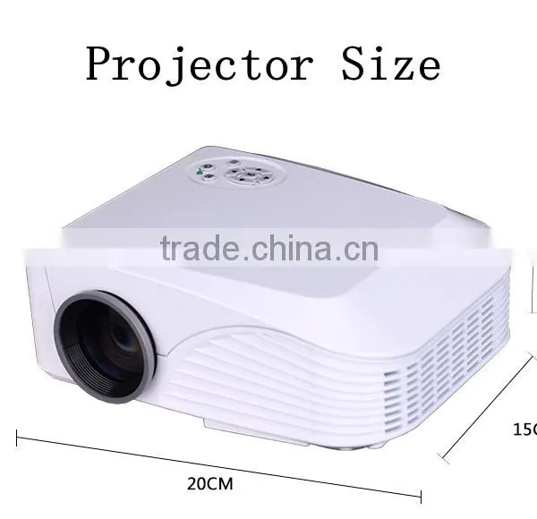 China Supplier OEM&ODM 1000 Lumens Native HD LED 1080p Android Projector HX888 Portable Office Equipment Projectors photo-5
