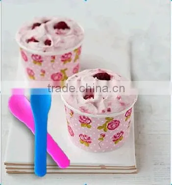Pasmo Disposable Plastic Dessert Spoon/color Changing Ice Cream Spoon photo-5