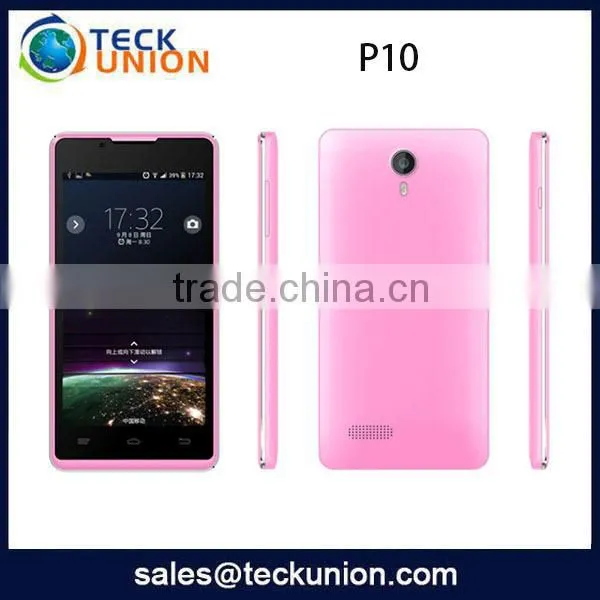 P10 4.5inch IPS Touch Screen Andriod 4.4 GSM+WCDMA GPS Low Price 3G Smart Mobile Phone photo-4
