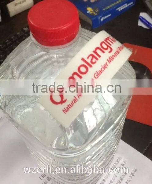 Carry Handle Tape Made of PE Foam, Printed, Prelaminated With Strong Adhesion