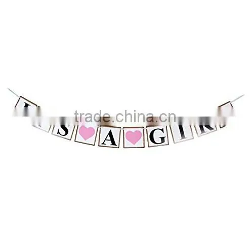 2016 Baby Shower Decorations Kit Includes Banner Sash Balloons Pom Poms More Set Photo Booth Props photo-3