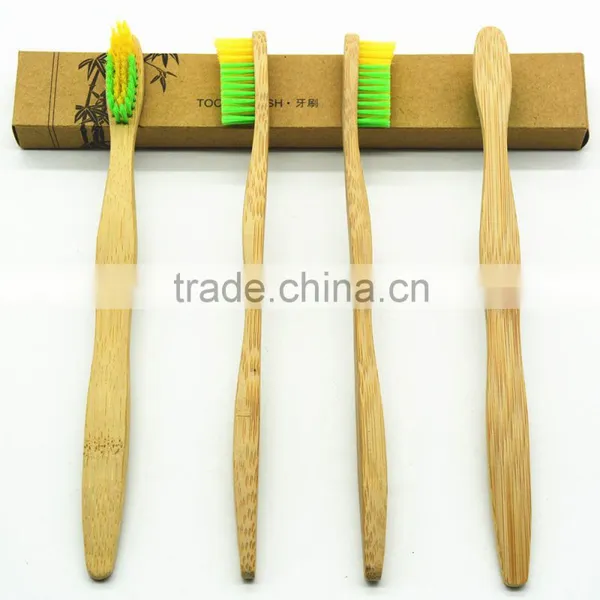 Manufacturers Wholesale 2016 New Bamboo Toothbrushe E10 Nylon Brush Wire Manual Toothbrush photo-5