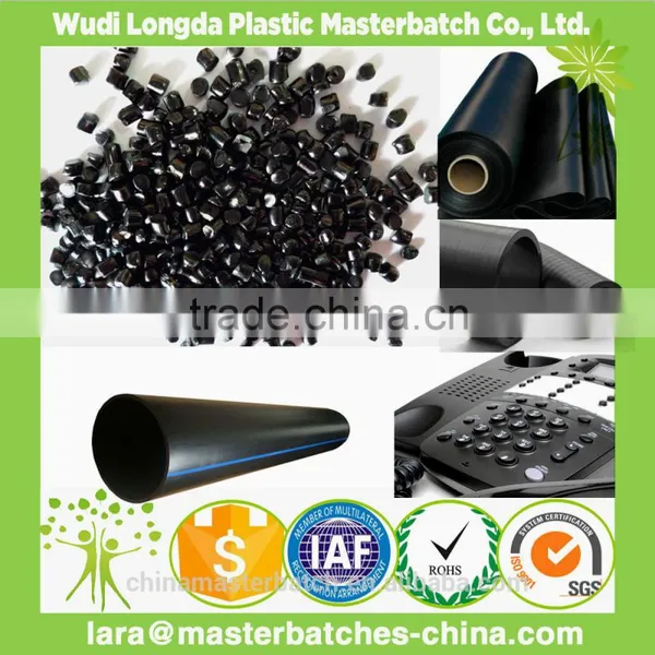 black masterbatch and colour masterbatch for Injection