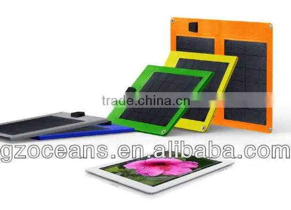 Portable Solar Panel 10w High Power Folding Solar Charger Panel for Iphone/ipad photo-2