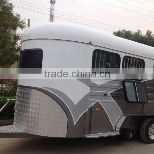 2 Horse Angle Load Float Extended Height & Length photo-3