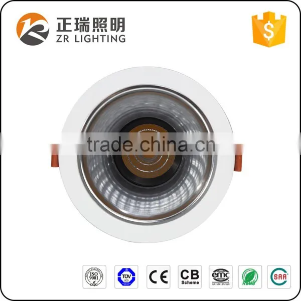SDCM3 Hotel Project 5 Years Warranty Recessed 12w Downlight LED COB With Anti-glare photo-5