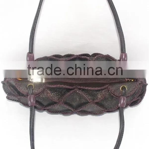 Antique Color Leather Bag Vintage Totally Handmade Crafts Top Quality Factory Price photo-6