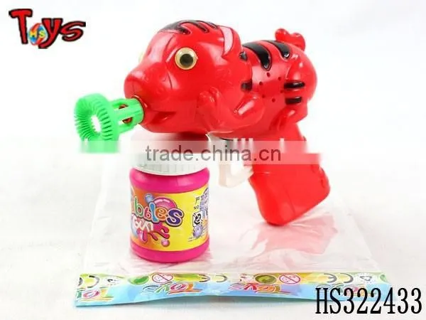 Friction Flashing Toy Bubble Blower Gun Model Toy photo-6
