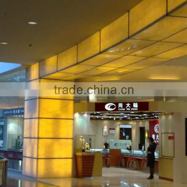 Backlit Bathroom Covering Translucent Interior Wall Materials photo-3