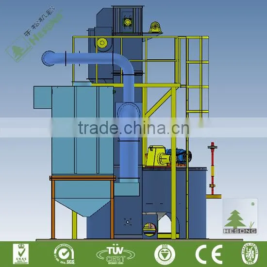 Rotary Table/Turntable Sand Blasting Equipment For Blasting Metal photo-4