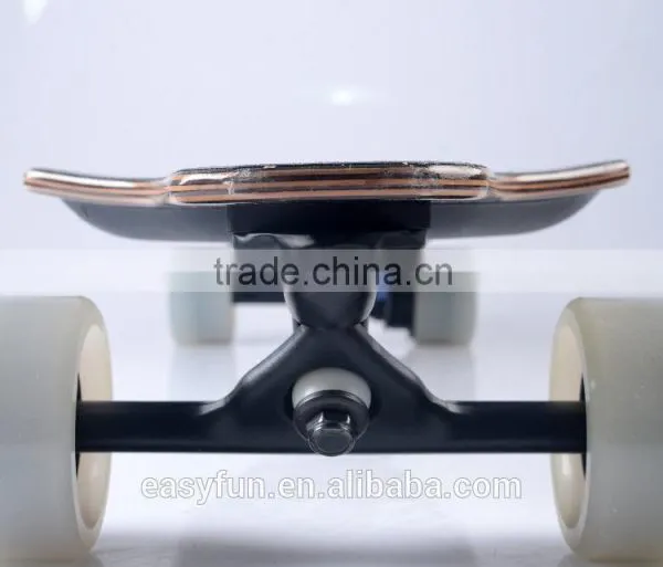 Stable 1200W Power Brushless Motor Linear Acceleration Electric Skateboard photo-3