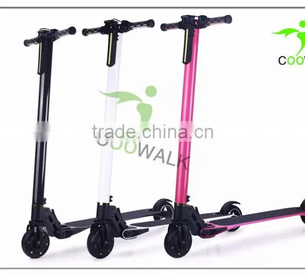 New Products 2016 Folding Carbon Fiber Electric Scooter Motor, Electric Scooter