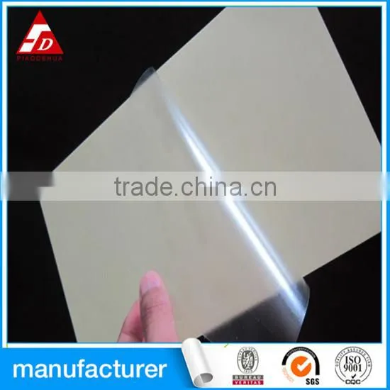 Laser Sheet Label for Holographic / Transparent PVC Film