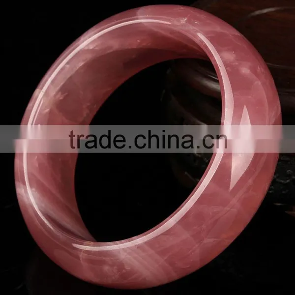 Beautiful High Quality Rose Quartz Crystal Bangles With Promotional Prices photo-4