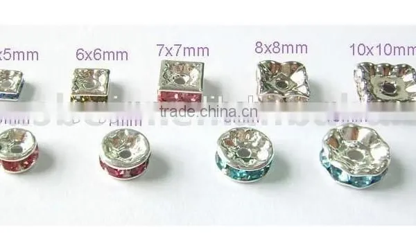 All Size Crystal Rondelles Beads photo-3